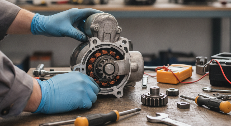 car starter motor repair